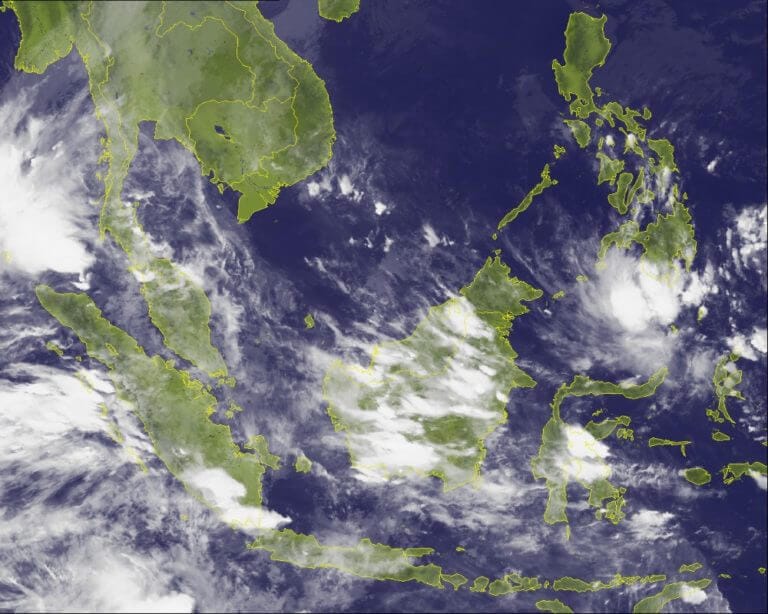 HIMAWARI-8 Asean Infra Red Band – Latest Satellite Image