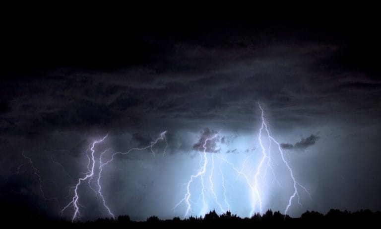 School gardener struck by lightning