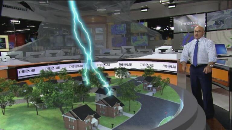 Anatomy of a Lightning Strike in 3D