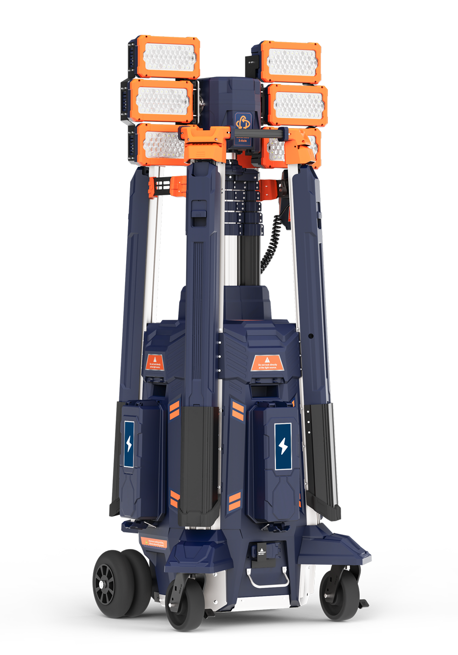 TL-600 folded for transport